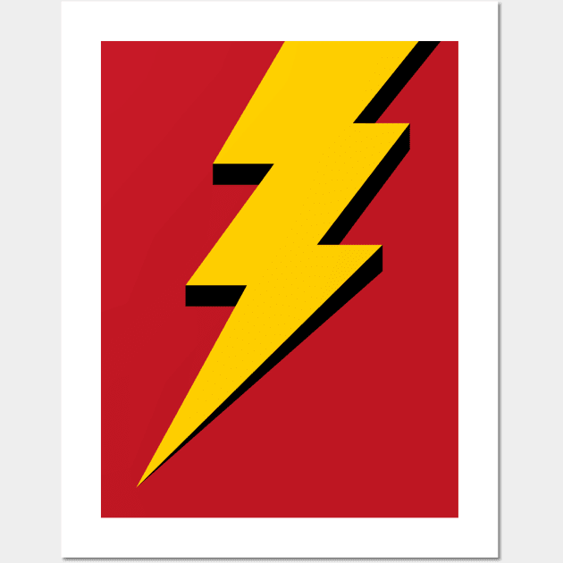 Lightning Bolt Wall Art by majoihart